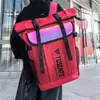 Marca de Tendencia Multifuncional de Comercio Exterior Gran Capacidad Personalizada Moda Reflectante Bolsa de Baloncesto Mochila para Estudiantes Universitarios para Viajes Computadora