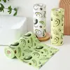 Rollo de paño de cocina de poliéster verde ecológico estampado, 20 piezas, paño de microfibra para lavar platos para el hogar, trapo perezoso para limpieza, personalizable