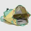 Mochila Funcional de Bloques de Color para Mujer, Bolso de Viaje Versátil Casual de Gran Capacidad, Mochila de Senderismo al Aire Libre para Estudiantes de Otoño para Hombre