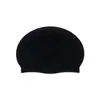 Touca de Natação de Silicone 65g Touca de Natação para Adultos Touca com Proteção de Orelha Padrão Logotipo Homens e Mulheres Touca de Natação Cor Pura Homens e Mulheres