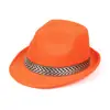 Chapéu Unissex Chapéu Bacia Chapéu Jazz Britânico Chapéu de Estudante para Meninos e Meninas Chapéu para Performance de Dança de Mesa Chapéu de Cowboy Ocidental