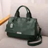 2024 Xidi Paul's Nuevo Bolso Satchel Cruzado de Cuero Flip Estilo Europeo y Americano Almohada Boston de Gran Capacidad para Mujer