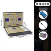 Tablero Táctico de Baloncesto Tablero del Entrenador Cuaderno Tablero de Explicación Futbol Ajedrez Tablero Magnético Tablero Magnético Bolígrafo Magnético Táctico