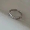 Conjunto de Três Peças Mobius Su Ring Ins, Moda Feminina, Celebridade da Internet, Retro All-match Food Anel de Dedo Personalizado Inglês