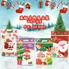 Bolsa de Dulces Navideños Caricatura Snack Bolsa Auto-Sellante Galletas Crujientes de Copo de Nieve Bolsa de Pie Bolsa con Cierre de Cremallera