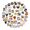 Pingentes de Sapato de Cachorro de Desenho Animado Transfronteiriços Clipes de Decoração para Sapato de Jardim em PVC Acessórios de Sapato Destacáveis Fofos para DIY