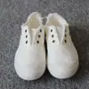 Zapatos de Lona de Borde Crudo Nuevos, Zapatos Lavados, Zapatos de Tela para Mujer de Caña Baja Desgastados, Estilo Coreano, Cómodos y Versátiles, Tendencia Estilo Hong Kong