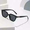 Gafas de Sol Gm Moda Montura Cuadrada Parasol para Hombre Gafas de Sol Simples Versátiles Gafas de Sol para Exteriores con Montura Anti-UV