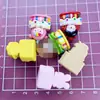 Accesorios de Resina Cara Brillante Figura de Pastel Pegamento en Crema Hecho a Mano DIY Funda para Teléfono Móvil Pasador Tocado Vaso de Agua Flor para Zapatos Joyería