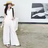 Conjunto de Top de Encaje sin Mangas de Verano para Niñas 2026 Nueva Moda Estilo Coreano Conjunto de Dos Piezas con Pantalones Largos para Niñas Mayores