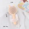 Peine Espejo Doble Cara Color Caramelo Creativo Venta al por Mayor Espejo de Mano Exquisito de Alto Valor Peine Personalizado Cuidado Uso en Casa Maquillaje Retoque
