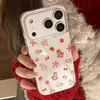 Funda Rosa Brillante de Pony para Año Nuevo Adecuada para Teléfono Apple 17 iPhone 16 Pro Max Dibujos Animados 18 Estampada 15 Funda Dura
