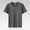 Playera de manga corta de algodón puro de 180 gramos para hombre y mujer, ropa de trabajo, ropa de clase, ropa de grupo, bordada, DIY, playera publicitaria de generación