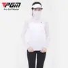 Ropa de Golf Pgm para Mujer de Seda Helada de Manga Larga Ropa de Secado Rápido Transpirable Protección Solar de Verano Suministro Directo de Fábrica