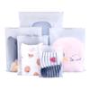 Bolsa de embalaje con cremallera esmerilada, bolsa de plástico EVA para ropa, bolsa autosellante, bolsa de embalaje para camisas de manga corta, bolsa para sujetadores, CPE, venta al por mayor