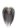 [No se requiere tarjeta] Peluca con flequillo para mujer, Reemplazo de cabello real en la parte superior de la cabeza, Ligera y sin rastro, Parche Mágico para Aumento de Volumen del Cabello y Ocultación de la Raíz