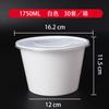 Fiambrera Redonda Desechable XYT con Tapa Empaque Para Llevar Plástico Arroz Vierte Comida Rápida Espesado Transparente Bento para Hogar