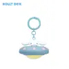 Colgante Iluminado Auténtico Serie Familiar UFO de Sanrio Hello Kitty Cinnamoroll Decoración para Bolso Llavero