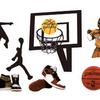 Incrustaciones para Decoración de Pasteles Temática de Baloncesto de la NBA Fútbol Feliz Cumpleaños Accesorios para Pastelería Bandera de Postre Fábrica