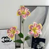 Lírio-do-vale Impresso em 3D, Hemerocallis, Flores de Lírio Artificiais, Decorações para Casa e Casamento, Decoração de Casamento Arte Floral, Flores de Seda