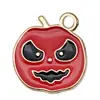Transfronterizo 125 Goteo de aceite Fantasma de Halloween Calavera Murciélago Muerte Colgante DIY Pulsera Llavero Colgante de Joyería