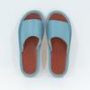 Novas Pantufas Antiderrapantes de Couro de Vaca para Primavera e Verão, para Casal, para Uso Interno, Sapatos de Casa, Pantufas de Bico Aberto, Atacado, Respiráveis