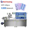 Máquina Automática de Embalagem Blister para Comprimidos e Cápsulas Alu Alu Pvc