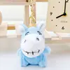 Lindo Bufanda Azul Marino Pato Peluche Colgante Llavero Decoración para Bolso de Pareja Muñeca Juguete Pequeño Juguete de Peluche