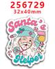 Nuevo parche de resina acrílica con lazo 2023 adorables pegatinas decorativas para refrigerador PR256736