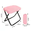 Silla Portalápices, Silla Portalápices Plegable, Taburete sin Asiento de Tren, Taburete Plegable Pequeño, Silla de Pesca Portátil para Exteriores, Taburete Plegable de Picnic