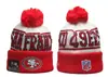 Chapéu de Tricô Rugby Exportado Transfronteiriço com Bordado, Chapéu de Tricô de Equipe, Chapéu para Clima Frio, Forrado com Fleece, Proteção Quente para Orelhas, Chapéu Esportivo para Casais