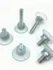 Ventosa de 6mm/8mm com Haste Rosqueada Transparente Fixação de Ventosa para Móveis de Mesa de Centro Conector de Parafuso de Suporte para Placa de Móveis