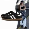 Zapatillas Deportivas de Entrenamiento Alemanas Planas Versátiles Retro para Mujer Otoño 2026 Nuevas Zapatillas Casuales de Tabla con Punta Redonda Bloques de Color con Cordones Delanteros