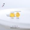 Longa data não-desbotamento fosco areia ouro zachilam seis palavras mantra Xiangyun Ruyi pilha de madeira espaçador contas barril contas diy acessórios