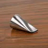 Bico de Confeitar Pétala de Rosa em Aço Inoxidável 304 Estilo Coreano para Pasta de Feijão Glacê Cinco Pétalas Flor Bico de Confeitar Reta Boca Plana 104