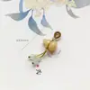 Pingente de Corda Tecido à Mão Design de Cabaça Pequeno Deslizante Retrô Versátil Traje Tang Hanfu Cheongsam Fivela Decorativa de Aba Pingente