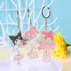 Llavero Sanrio Yugui perro coolomiletty mochila escolar gancho decoración lindo acrílico con colgante
