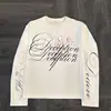 Camiseta de Manga Larga para Hombre y Mujer de Moda Nueva y Trendy de Calle Cool con Estampado Transfronterizo Europeo y Americano para Otoño e Invierno Aliexpress
