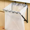 Soporte para Bolsa de Basura Estante Plegable para Basura Colgante Simple Porta Bolsa de Plástico Colgador de Cocina Conveniente Bolsa Sin Taladro