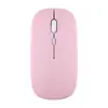 Novo Mouse Bluetooth de Carregamento Sem Fio Cor Doce USB para Tablet, Desktop, Notebook Mouse Silencioso Venda por Atacado