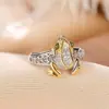 Hua Jie 2026 Nueva Moda Anillo de Moneda de Cobre Sapo Dorado Anillo Ajustable Regalo Personalizado de Nicho Retro