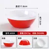 Bol para Fideos Imitación Porcelana Melamina A5, Bol Engrosado Forma de Caracol, Bol para Fideos con Sopa de Res, Bol para Ramen de Tienda de Fideos Bicolor de Pie Alto, Logo Personalizado