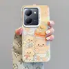 Aplicable a vivo Y36 Oso Lindo Y17 Femenino Alta Apariencia V30 LITE Lujo Ligero S19 Muñeco Tridimensional Funda de Teléfono