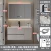 Fábrica Fuente Lavabo de Baño Lavabo Mueble de Baño Estilo Crema Combinación Mueble de Baño Lavabo Integrado de Cerámica No