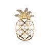 Moda coreana cristal pedrería personalidad combina con todo corona de perlas broche pequeño prendedor damas hebilla para toalla de seda envío gratis