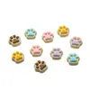 Garras de gatito de dibujos animados mini tridimensionales para joyería DIY, carcasa de teléfono móvil, horquilla de belleza, goma para el pelo, tocado, pendientes, accesorios de resina