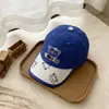Nova Touca de Baseball Infantil de Desenho Animado de Urso da Primavera, Chapéu Fofo com Proteção Solar para Meninos e Meninas, Touca de Baseball de Aba Larga com Bloqueio de Cor