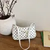 2026 Verão Nova Bolsa Bolsa de Bolinhas Feminina Tendência Estilo Coreano Nicho Bolsa de Ombro Único de Axila Versátil Moda Atacado Bolsas Femininas