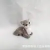 Adorno de Mini Ciervo Sika Simulado Acostado Adorno Creativo de Animal Simulado Modelo de Ciervo Sika Animal Peludo