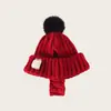 Sombreros para Mascotas de Otoño e Invierno Sombreros de Lana Tejidos de Año Nuevo para Mascotas Gatos y Perros de Pelo Corto Calentadores con Orejas Expuestas Cubrecabezas con Pompón